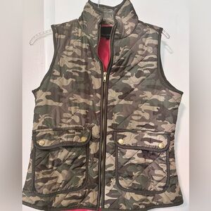 Cynthia Rowley camo vest - small